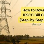 How to Download IESCO Bill Online
